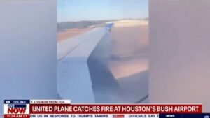 United Airlines Flight Aborts Takeoff in Houston After Engine Fire