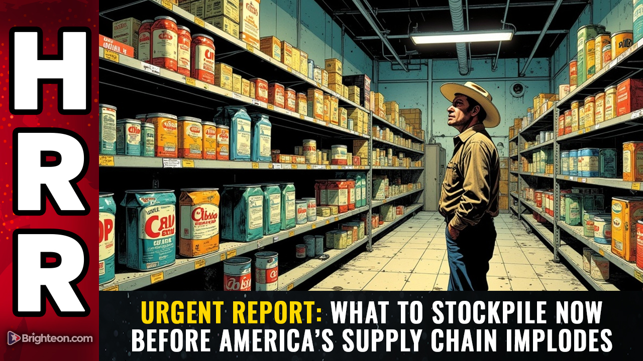 URGENT REPORT: What to Stockpile Now Before America’s Supply Chain ...