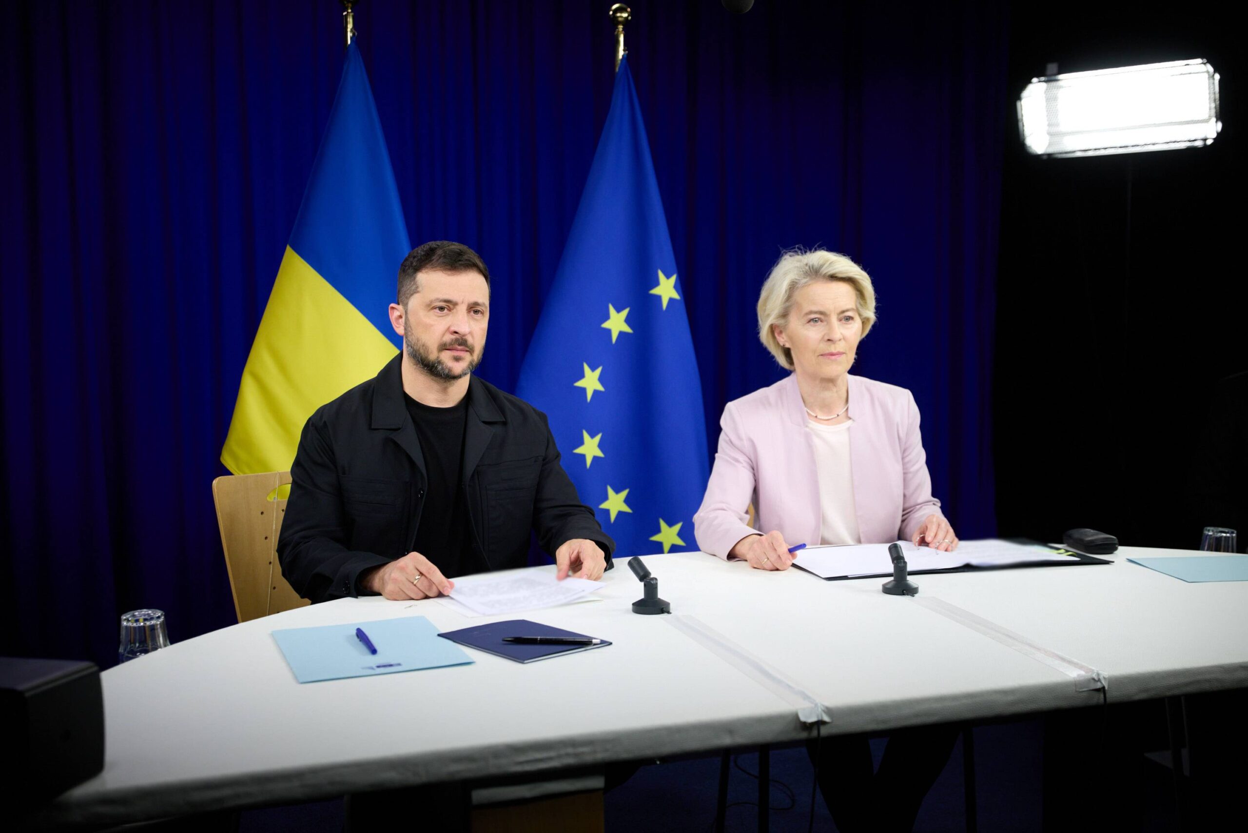 Ahead of meeting with Trump, Zelensky met European Commission President to ‘Determine’ what to ‘Discuss in DC’