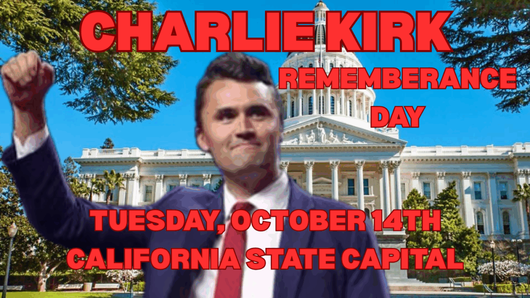 Join the HUGE CHARLIE KIRK REMEMBRANCE DAY RALLY [your]NEWS