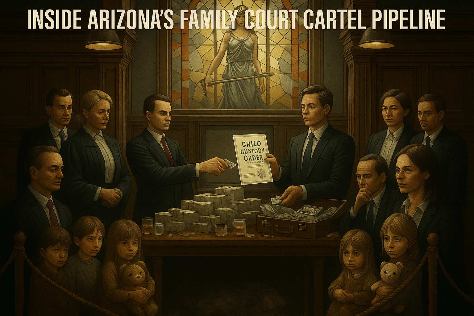 Court Ordered Trauma: How Arizona s Family Courts Became a Pipeline for Court Ordered Trauma: How Arizona s Family Courts Became a Pipeline for