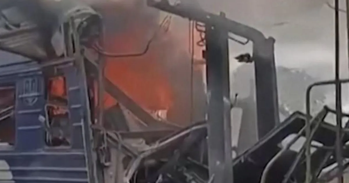 Russian Drones Strike Ukrainian Railway Station, Killing One and Injuring Dozens Amid Escalating Winter Assaults