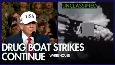 WATCH: War Department announces more military strikes in Pacific