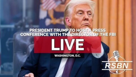 WATCH: President Trump and FBI Director Kash Patel Hold Oval Office