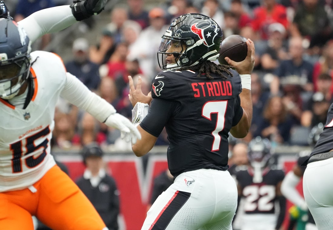 Texans QB C.J. Stroud (concussion) ruled out vs. Broncos