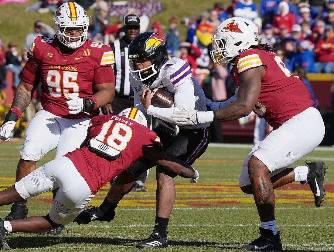 First-half domination carries Iowa State past Kansas