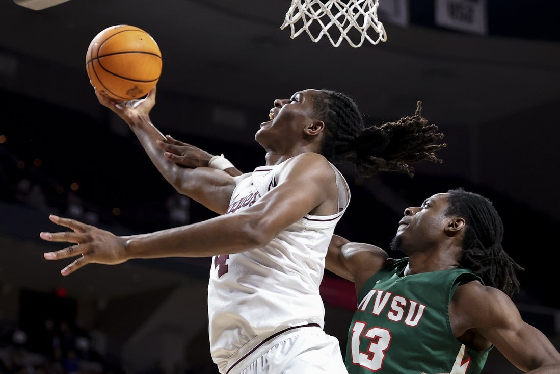 Texas A&M overwhelms Mississippi Valley State 120-84