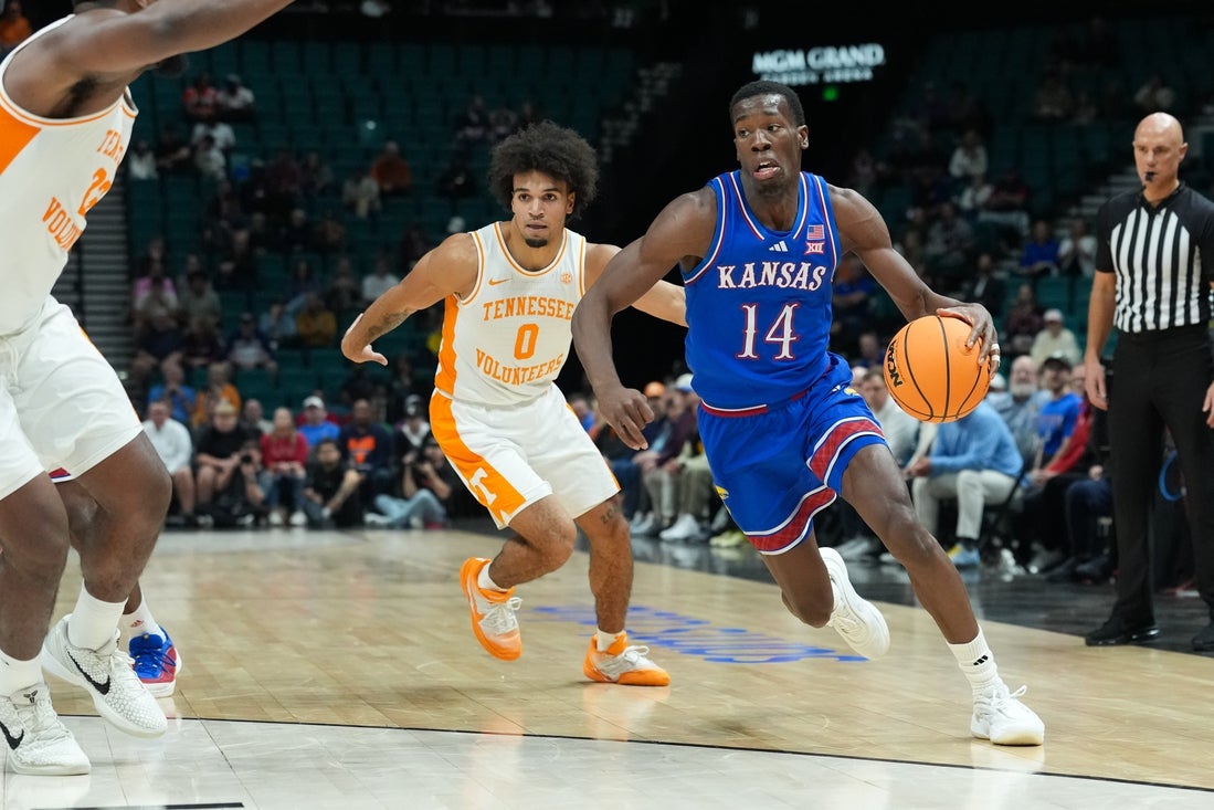 Kansas’ late spurt downs undefeated No. 17 Tennessee