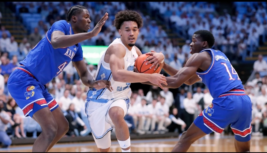 North Carolina Storms Back to Stun Kansas with Explosive Second Half, Reviving Tar Heels’ Championship Hopes
