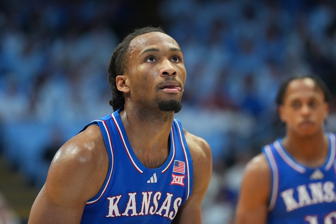 Kansas G Darryn Peterson (hamstring) out vs. No. 5 UConn