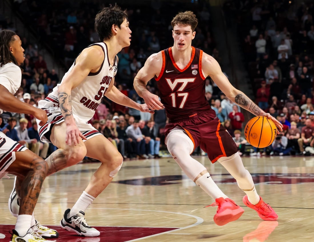 Virginia Tech sharing the ball effectively with Elon on deck