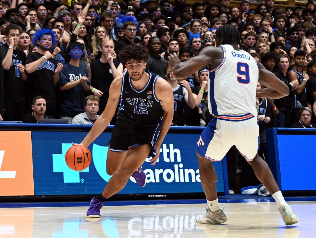 Top 25 roundup: No. 4 Duke pulls out last-minute win over No. 15 Florida