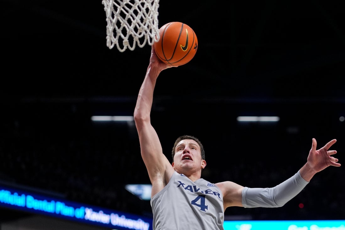Filip Borovicanin flirts with triple-double as Xavier sinks Missouri State