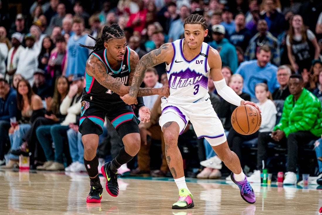 Improved Keyonte George, Jazz aim to take down Mavericks