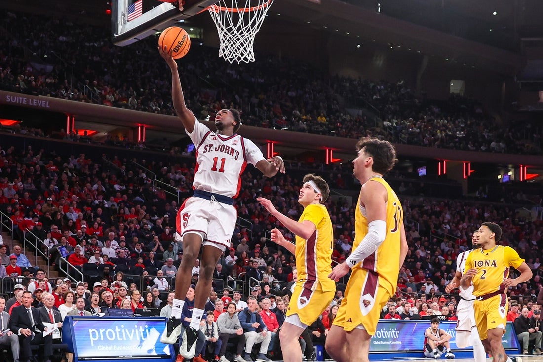 No. 22 St. John’s seeks improved guard play vs. Harvard