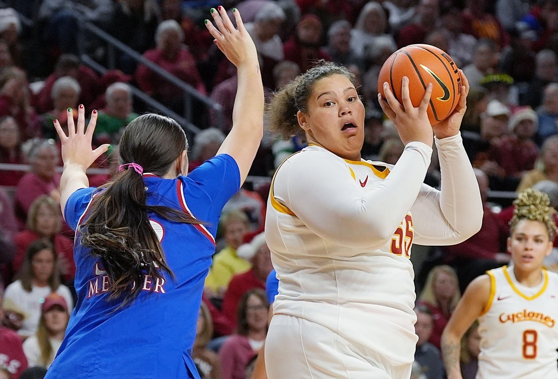 Women’s Top 25 roundup: No. 10 Iowa State beats Kansas at buzzer