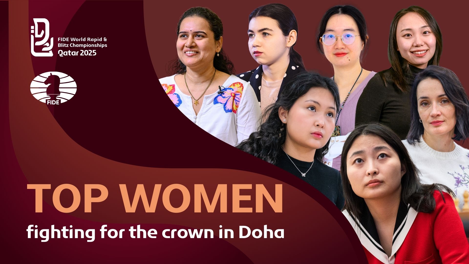 Top 10 women players fighting for Chess crown in Doha