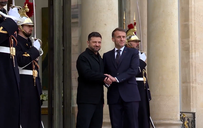 Zelensky-Macron meeting in Paris: ‘We are grateful to Emmanuel Macron for his Support,’ says Zelensky 