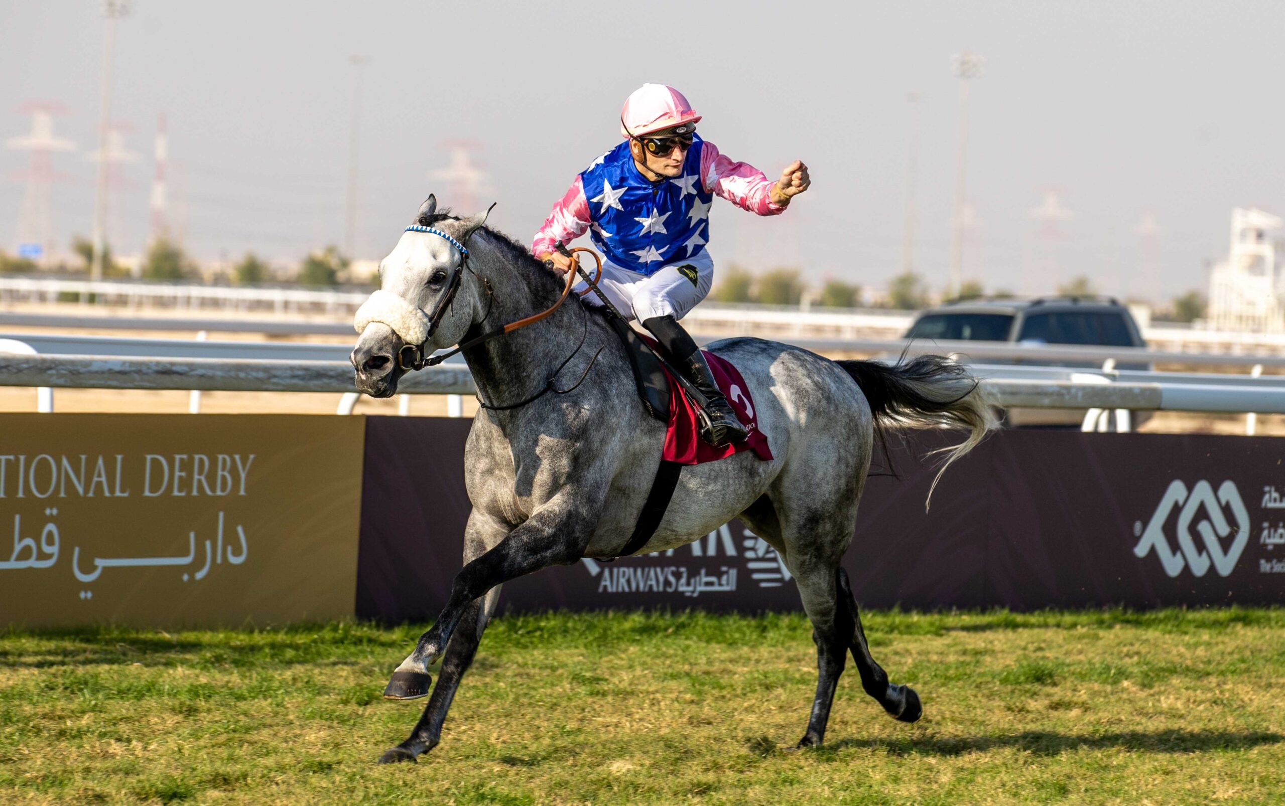 Qatar International Derby on Saturday at the Al Rayyan Racecourse