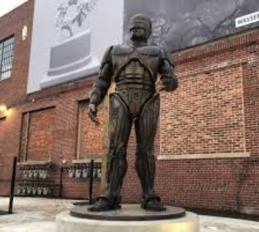 RoboCop Statue Unveiled In Detroit