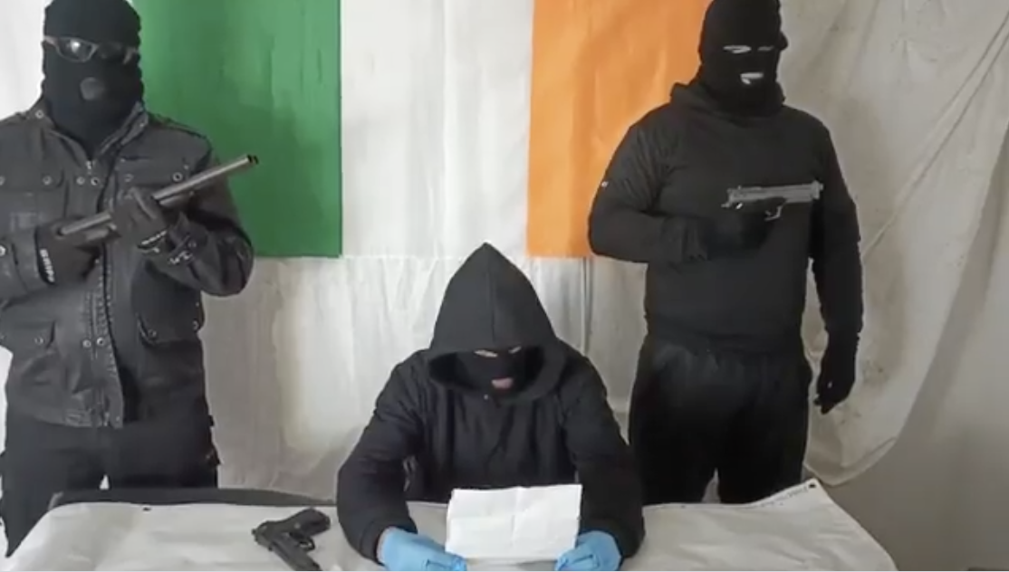 Masked Men in Northern Ireland Threaten Politicians Over Immigration, Child Indoctrination in Viral “New Republican Movement” Video