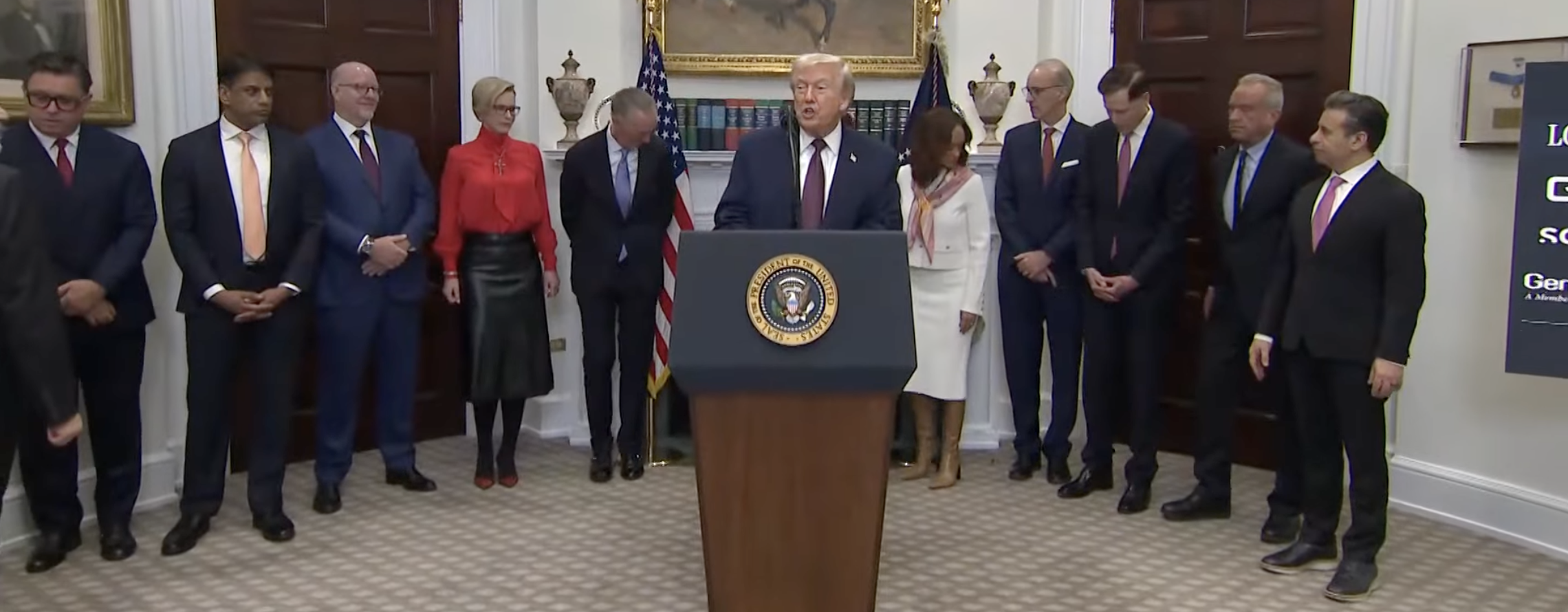 Trump Secures Landmark Drug Pricing Deals With 9 Pharma Giants, Expanding ‘Most-Favored-Nation’ Initiative to 14 of World’s Top 17 Manufacturers