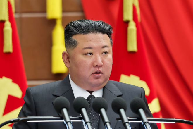 North Korea Showcases Apparent Progress on Nuclear-Powered Submarine as Kim Slams South Korea