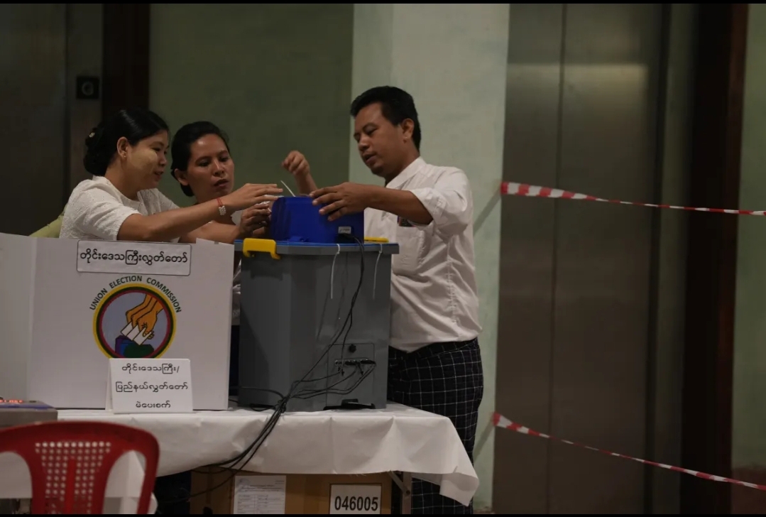 Myanmar Holds First Election in Five Years Under Military Rule as Civil War Grinds On