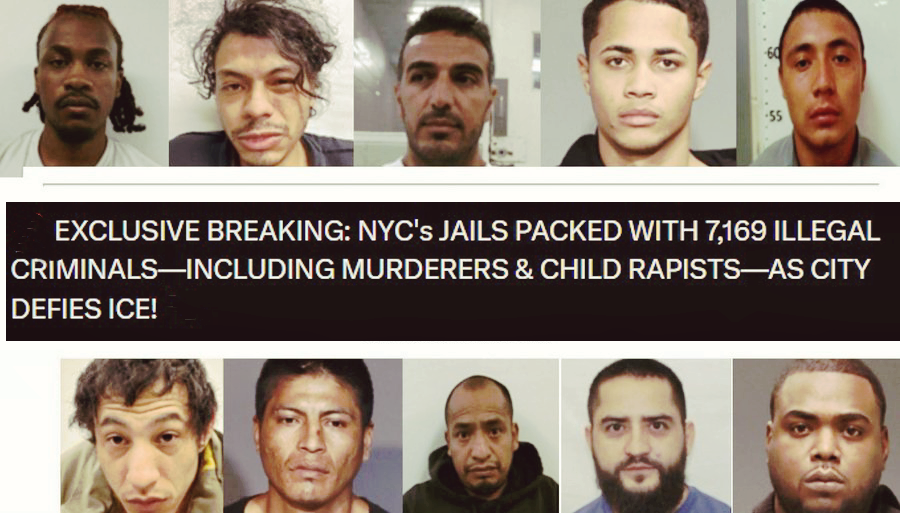 Homeland Security Reveal Over 7,000 Convicted Illegal Aliens Being Shielded by New York Sanctuary City