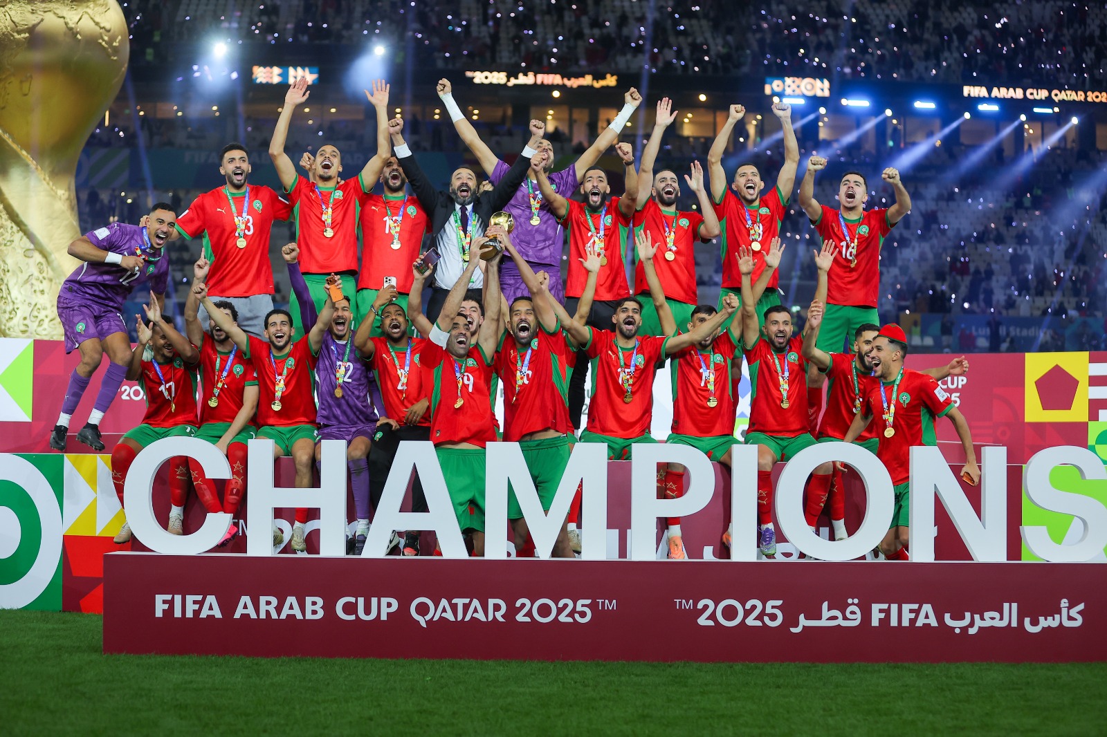 Morocco claims FIFA Arab Cup Qatar 2025 title after historic Final