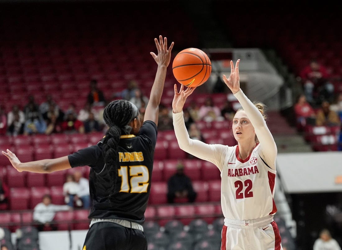 Karly Weathers, No. 21 Alabama defeat Missouri, move to 17-1