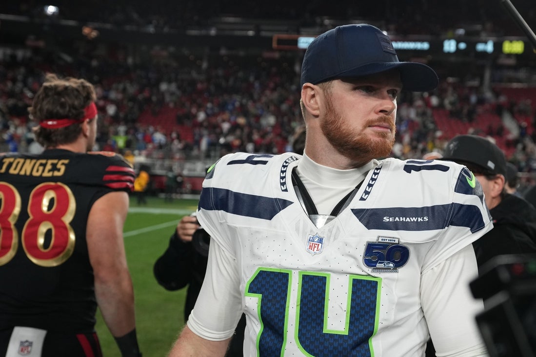 Breathtaking Seahawks Qb Sam Darnold (oblique) Added To Injury Report, Questionable To Play Saturday Vs. 49ers Artwork Photography Breathtaking Seahawks Qb Sam Darnold (oblique) Added To Injury Report, Questionable To Play Saturday Vs. 49ers Artwork Photography