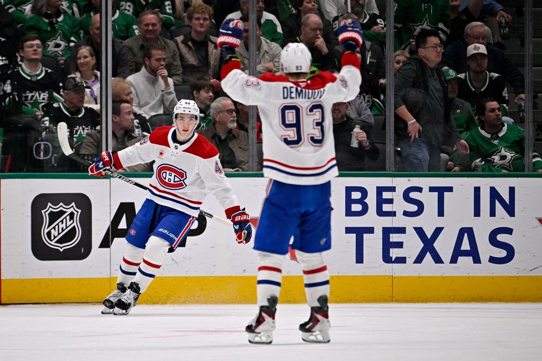 Canadiens surrender lead to Stars, but recover in OT