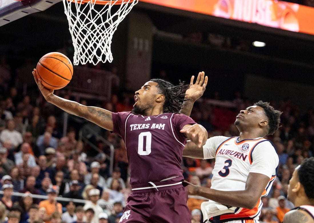 Texas A&M beats Auburn after KeShawn Murphy’s buzzer-beater waived off