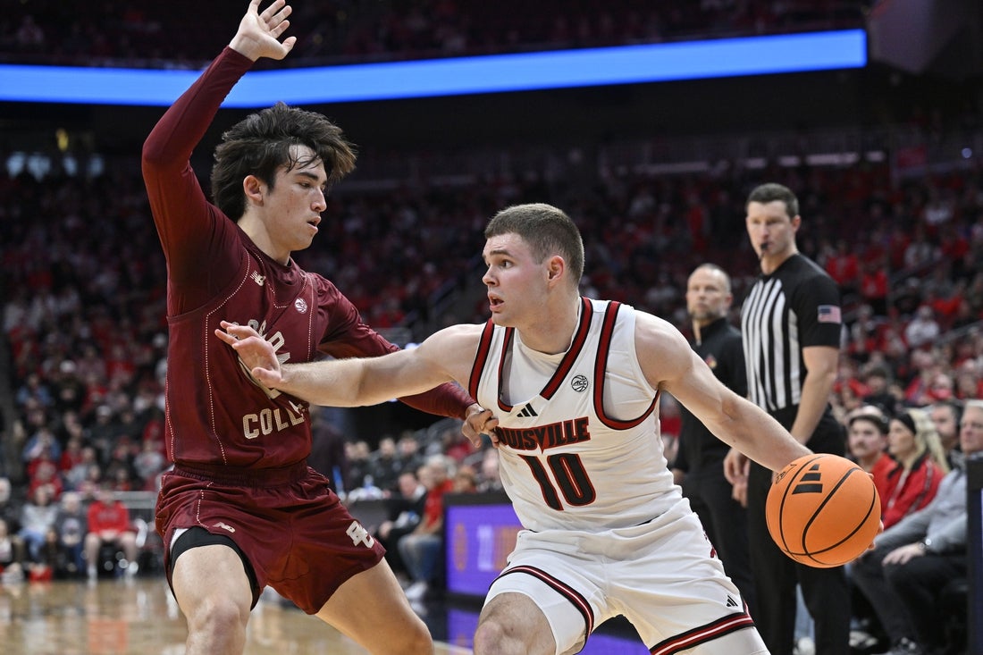 No. 23 Virginia begins challenging stretch at No. 20 Louisville