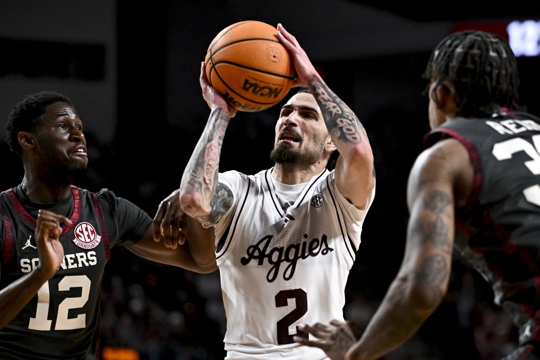 Balanced scoring extends Texas A&M’s winning streak vs. Oklahoma