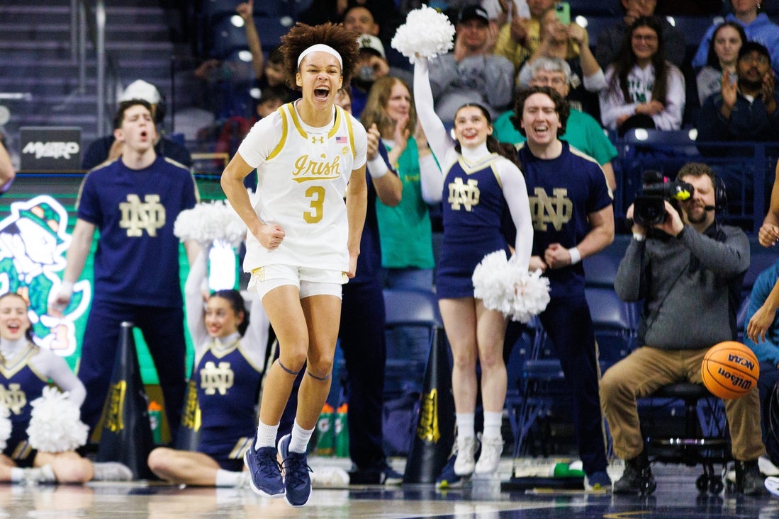 Women’s Top 25 roundup: Hannah Hidalgo, Notre Dame crush No. 22 North Carolina