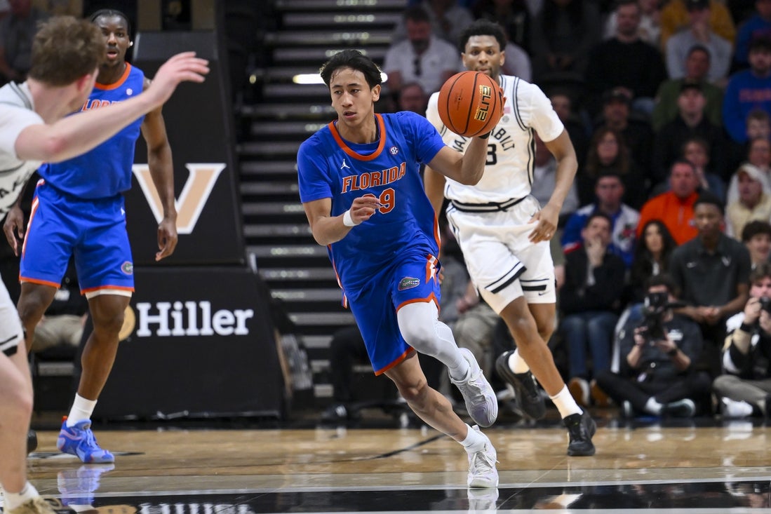No. 19 Florida upsets No. 10 Vanderbilt in high-scoring battle