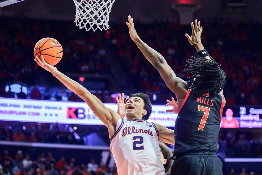 Top 25 roundup: Andrej Stojakovic, No. 11 Illinois dump Maryland