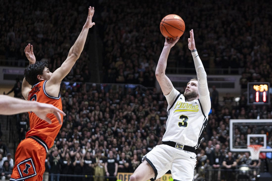 No. 4 Purdue aiming for improved shooting, rebounding against Indiana
