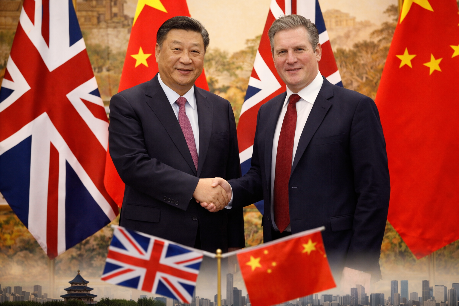 Starmer Heads to Beijing Seeking Reset With China and New Openings for British Business