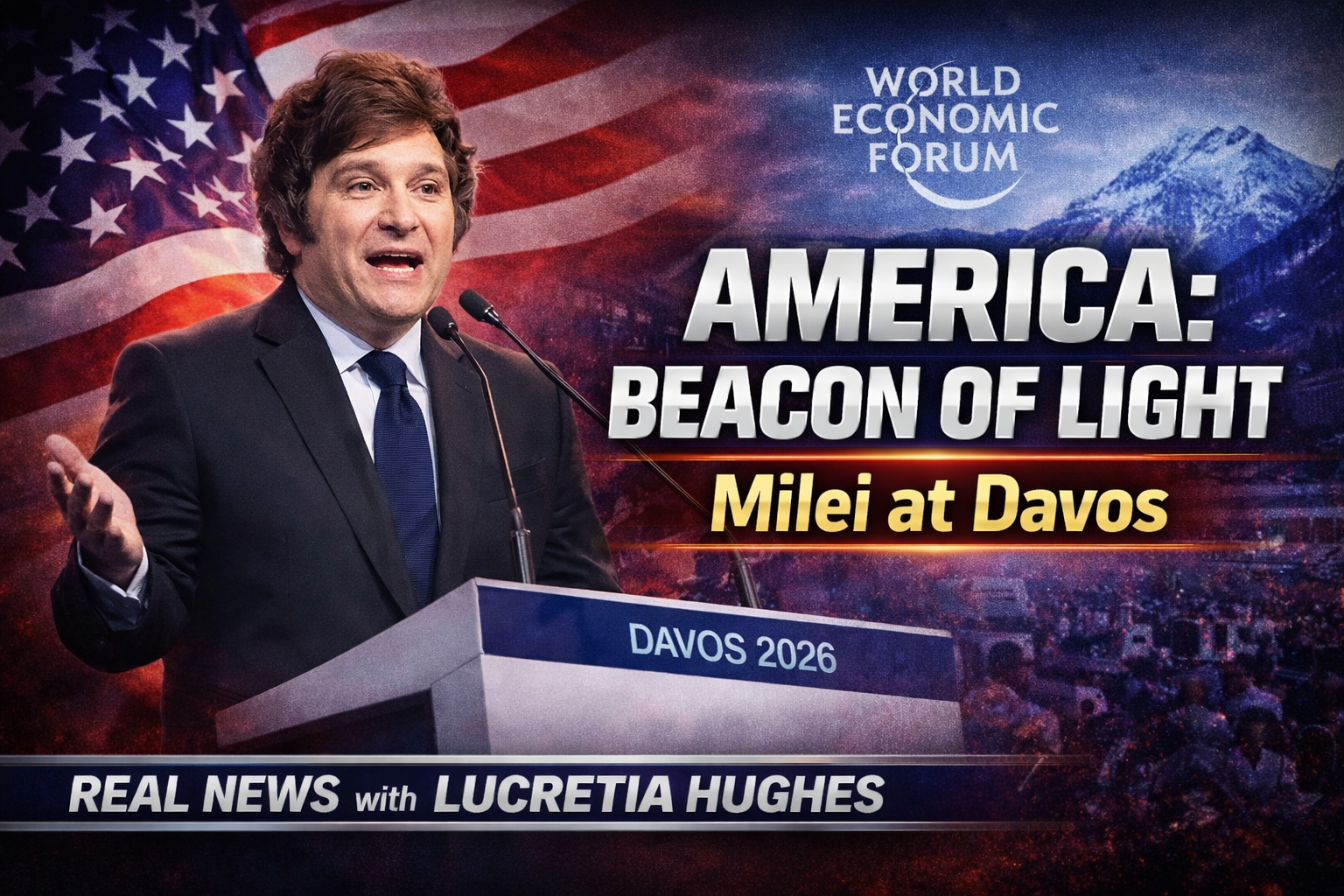 Milei Tells Davos: “America Will Be the Beacon of Light for the West”