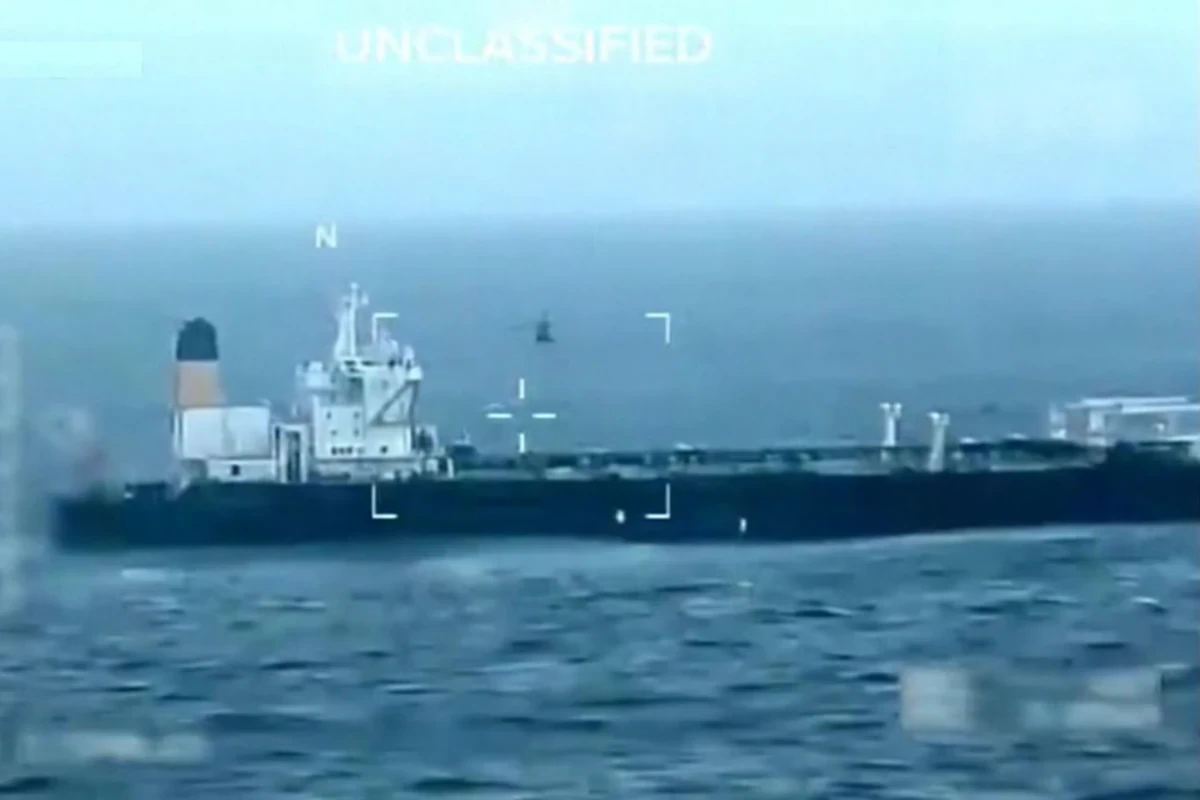 U.S. Begins Seizure of Venezuelan-Linked Oil Tanker in Caribbean, Official Says