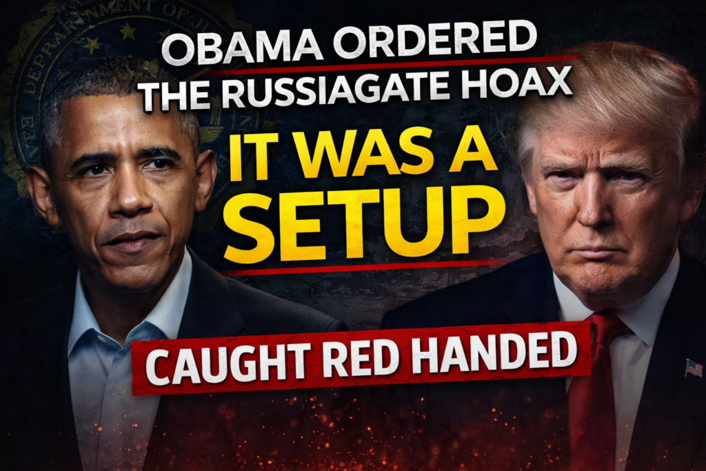 BREAKING Russiagate Was a Setup — And the Truth Is Finally Coming Out