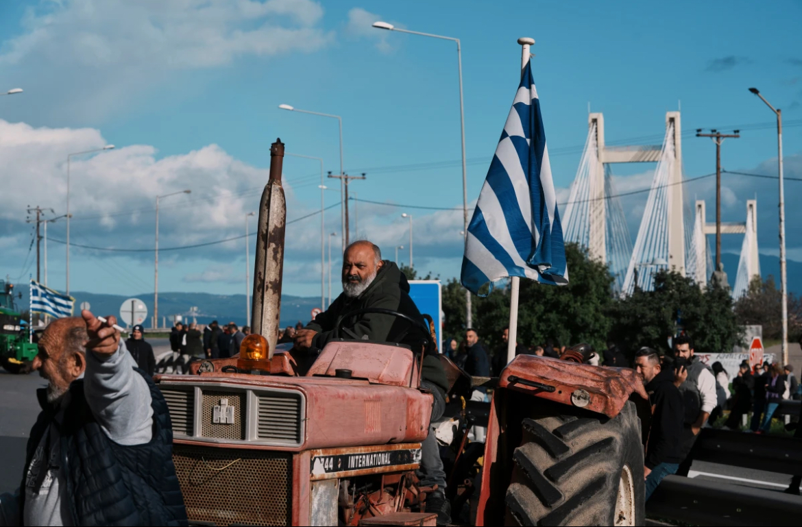 Greek Farmers Shut Down Major Roads as Protests Intensify Over Costs and EU Trade Deal