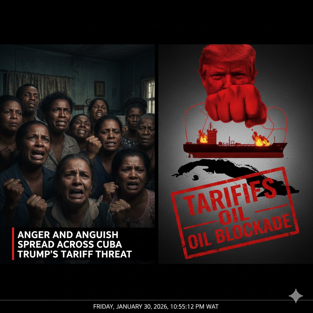 Cuba Reacts With Anger and Fear as Trump Threatens Tariffs on Countries Supplying Oil to the Island