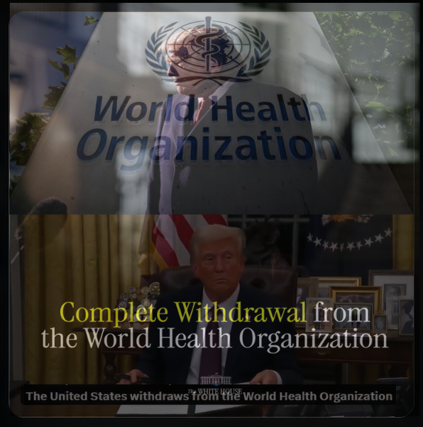 The United States Withdraws from the World Health Organization (WHO)