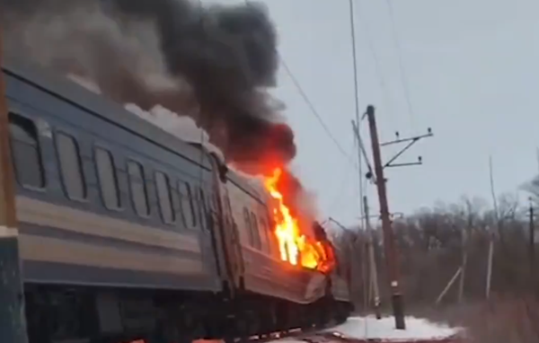 Russian Drone Strike on Ukrainian Passenger Train Killed At least 5