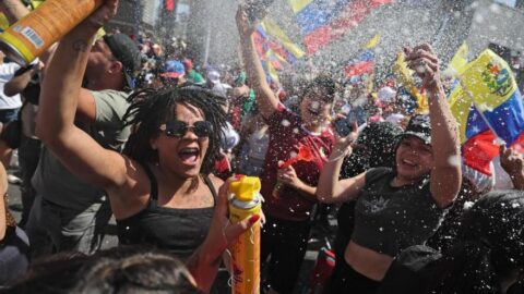 Venezuelans Celebrate Worldwide After U.S. Forces Capture Maduro