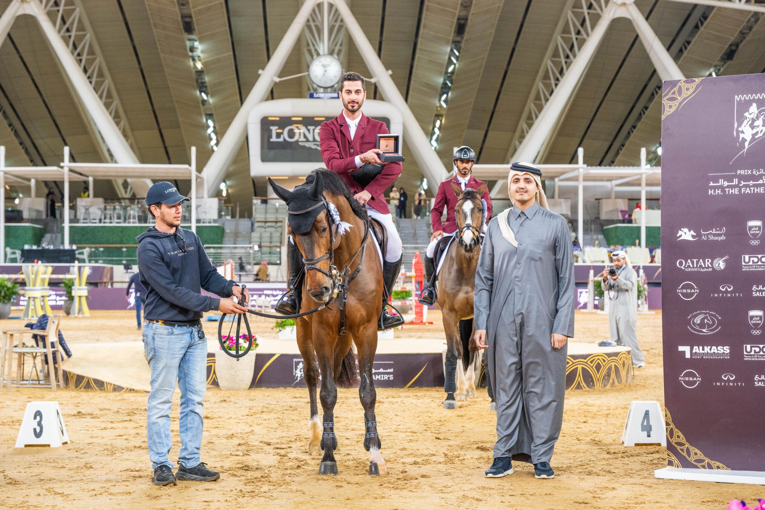 Home Triumph in Doha: Qatar Leads the CSI5* Evening Session on Tour 3 Opening Day